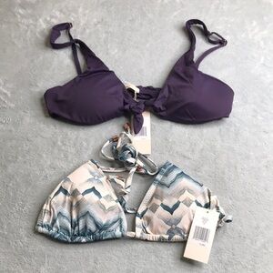 Eberjey 2 Bikini Tops Size M New with tags